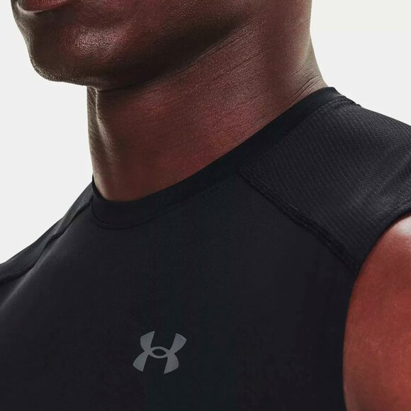 Under Armour Men's HeatGear Vent Sleeveless Training Tank Top 1362451-001 Size M - Picture 4 of 6